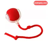 Bola inteligente vermelha com cordinha